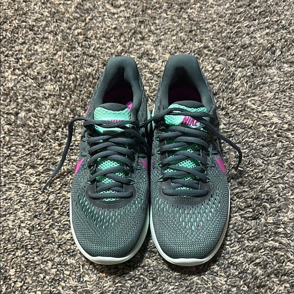 Nike Shoes - Nike Teal and Pink Sneakers with Cushioned Soles